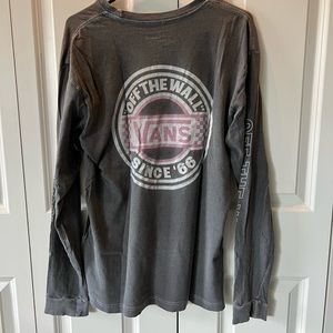 Vans long sleeve shirt M